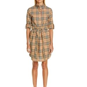 BURBERRY / Giovanna Check Shirtdress